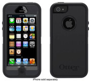 OtterBox - Defender Series Case for Apple® iPhone® 5 and 5s - Coal - Image 1