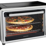 Hamilton Beach - Countertop Convection Oven - Black/Brushed Stainless Steel
