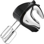 Oster - 6-Speed Hand Mixer - Chrome