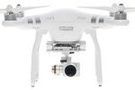 DJI - Phantom 3 Advanced Flying Camera - White