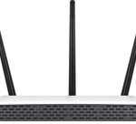Amped Wireless - HighPower Dual-Band Wi-Fi Range Extender - White/Black