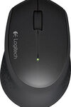 Logitech - M320 Wireless Scroll Mouse - Black
