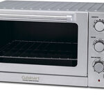Cuisinart - 0.6 Cu. Ft. Convection Toaster Oven - Stainless Steel