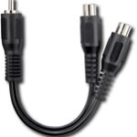Dynex™ - RCA Y-Adapter - Black