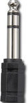 Dynex™ - 1/4"-to-1/8" Stereo Headphone Jack Adapter - Black