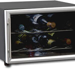 Frigidaire - 8-Bottle Wine Cooler - Silver