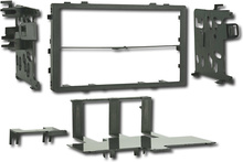 Metra - Double DIN Installation Kit for 1990 - 2004 Honda and Acura Vehicles - Black - Image 1