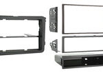 Metra - Double DIN Installation Kit for Select 2005 - 2009 Volkswagen Vehicles - Black