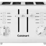 Cuisinart - 4-Slice Wide-Slot Toaster - White