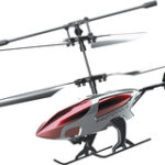 Protocol - Dash 3-Channel Remote-Controlled Helicopter - Ruby/Silver