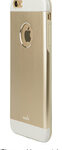 Moshi - iGlaze Armour Case for Apple® iPhone® 6 and 6s - Satin Gold