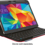 Logitech - Type - S Keyboard Case for Samsung Galaxy Tab S 10.5 - Bright Red