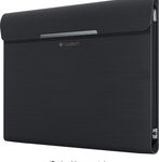 Logitech - Turnaround Versatile Rotating Case for Apple® iPad® Air 2 - Intense Black