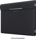 Logitech - Turnaround Versatile Rotating Case for Apple® iPad® Air 2 - Intense Black