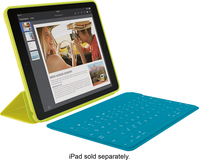 Logitech - Keys-To-Go Portable Keyboard for all Apple® iOS Devices - Teal