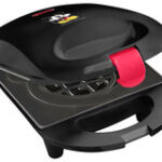 Disney - Classic Mickey Mouse Mini Waffle Maker - Black