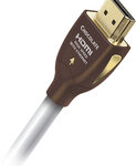 AudioQuest - Chocolate 16-2/5' In-Wall HDMI Cable - Platinum White/Silver