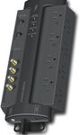Panamax - 8-Outlet Power Conditioner/Surge Protector - Black