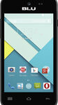 Blu - Advance 4.0 L 4G with 4GB Memory Cell Phone (Unlocked) - Black