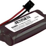 Jensen - NiMH Cordless Phone Battery - Black