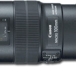 Canon - EF 100mm f/2.8L Macro IS USM Lens - Black