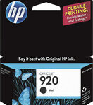 HP - 920 Ink Cartridge - Black