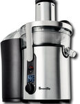 Breville - Ikon 5-Speed Smart Juicer - Stainless-Steel