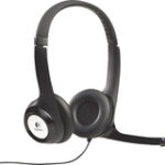 Logitech - H390 USB Headset with Noise-Canceling Microphone - Black