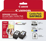 Canon - 210XL/211XL High-Yield Ink Cartridge + Photo Paper - Multi - Image 1