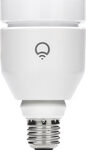 LIFX - Adjustable White A19 Wi-Fi Smart LED Light Bulb, 75W Equivalent - White