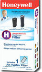 Honeywell - Replacement HEPA Filter for Select Honeywell Air Purifiers - White