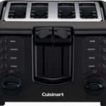 Cuisinart - 4-Slice Wide-Slot Toaster - Black