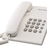 Panasonic - KX-TS500W Corded Phone - White