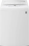 LG - 4.5 Cu. Ft. 8-Cycle High-Efficiency Top-Loading Washer - White