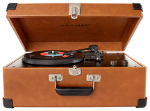 Crosley - Traveler Portable Turntable - Tan