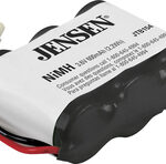 Jensen - Nickel-Metal Hydride Battery for Select AT&T and VTech Cordless Phones - Black