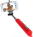 Digital Treasures - Shoot 'N Share Bluetoth Selfie Stick - Red
