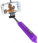Digital Treasures - Shoot 'N Share Bluetooth Selfie Stick - Purple