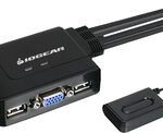 IOGEAR - 2-Port USB KVM Switch - Black