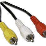 Dynex™ - 6' Composite Video/Stereo Audio Cable - Black