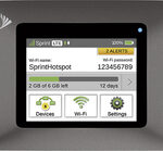 NETGEAR - Zing 4G LTE Mobile Hotspot - Black (Sprint)