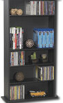 Atlantic - Drawbridge Multimedia Storage Cabinet - Black