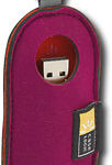 Case Logic - USB Flash Drive Case - Magenta