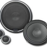 Kenwood - Kenwood 6-1/2" Component Car Speakers with Polypropylene Cones (Pair) - Black