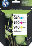 HP - 940 3-Pack Ink Cartridges - Cyan/Magenta/Yellow