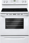 Frigidaire - 30" Self-Cleaning Freestanding Electric Range - White