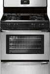 Frigidaire - 30" Freestanding Gas Range - Silver/Black