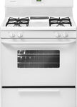 Frigidaire - 30" Freestanding Gas Range - White
