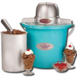 Nostalgia Electrics - 4 Qt. Ice Cream Maker - Blue
