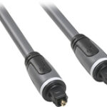 Rocketfish™ - 12' Digital Optical Audio Cable - Gray